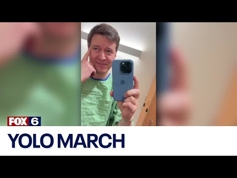 Bucks fan's new lease on life: YOLO March | FOX6 News Milwaukee