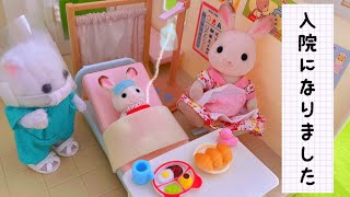 シルバニアファミリー 入院した日。お医者さん 病院ごっこ おもちゃ アニメ cm トイ キッズ toysylvanianfamilies calicocritters