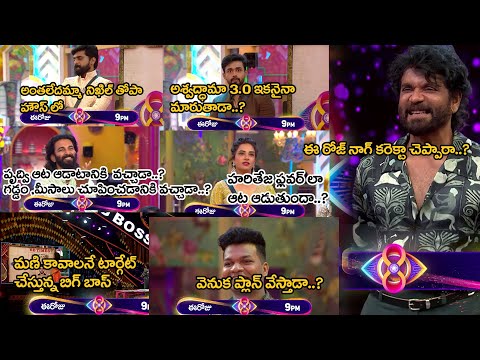 Bigg Boss Telugu 8 Saturday today episode49Review|Manikanta|Prithvi raj|Gautham Krishna 3.0|hariteja