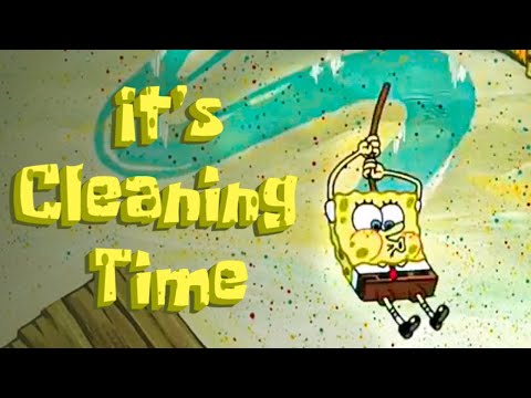 It's Cleaning Time Playlist 🎧 Songs to Clean your Room with SpongeBob