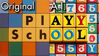 Play School Theme Song, but continued with AI