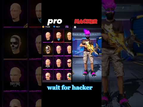 PRO😎 Vs HACKER😈 COLLECTION VERSUS ||#short #freefire #funny #youtube