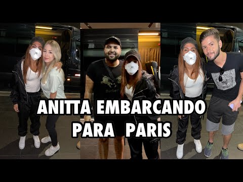 VLOG - ANITTA EMBARCANDO PARA PARIS (02/03/2022)