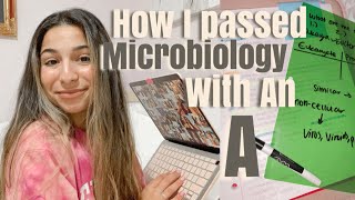 How I Passed Microbiology With An A: Pre-Nursing | Sukaina Attar