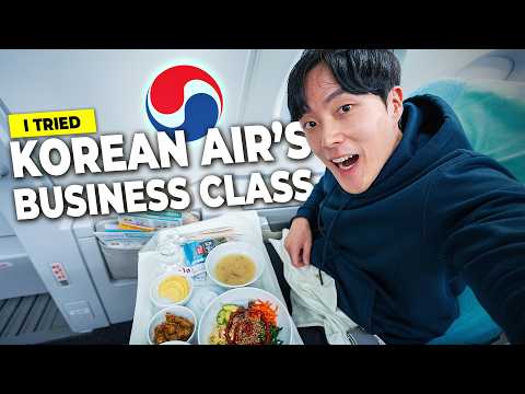 I Tried Korean Air's Business Class Flight!