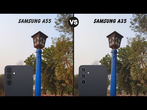 Samsung Galaxy 55 vs Samsung Galaxy A35 Camera Test Comparison