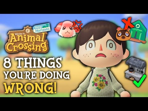 Don't Make These 8 MISTAKES in Animal Crossing New Horizons