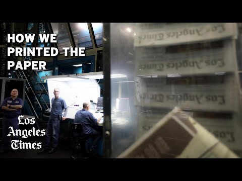 How We Printed the Paper - The closing of a printing plant