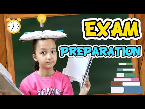 EXAM PREPARATION 🏫 👩‍🏫📝💡 | EXAM Time | Family Vlog | Aayu and Vanu