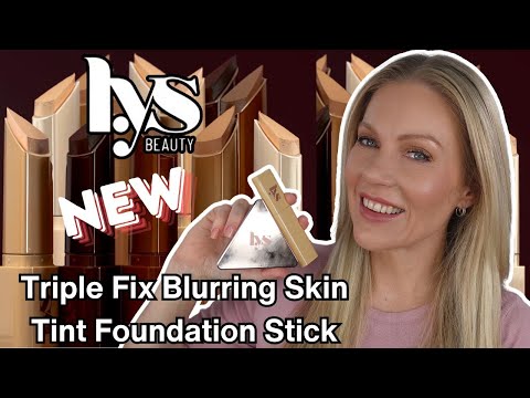 *NEW* LYS Beauty Triple Fix Blurring Skin Tint Foundation Stick & Loose Powder & a Full Face of LYS