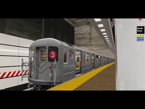 openbve: {3} r62 south ferry to vancortlandt-242 street