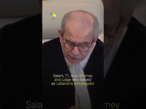 Lebanese hopeful after designation of Nawaf Salam as PM