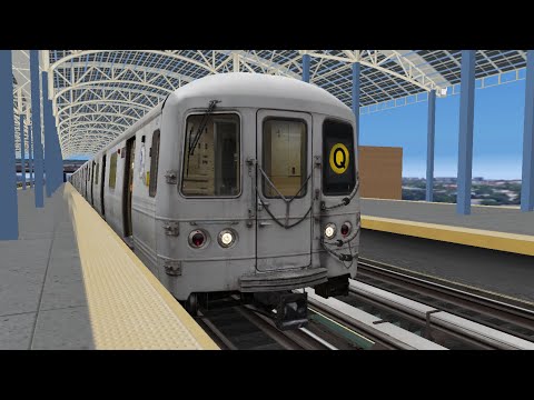 OpenBVE: R46 Q train from Coney Island Stillwell Avenue to 96th Street