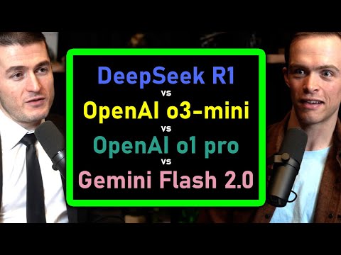 DeepSeek R1 vs OpenAI o3-mini vs o1 pro vs Gemini Flash 2.0 Thinking | Lex Fridman Podcast