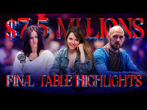 Epic Battles in the $7.5M Prize Pool MILLIONS UK Final Table Highlights