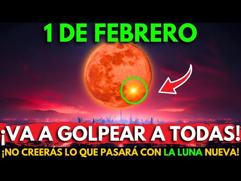 ¡Te lo advertí!🚨El raro evento LUNA de la ÚLTIMA semana de enero de 2025 cambiará TODO!🌙1 de febrero