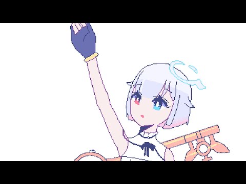 Amemiya Nazuna summon her big key | Vshojo animation