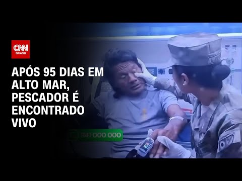 Pescador peruano é encontrado vivo após 95 dias perdido no mar | AGORA CNN