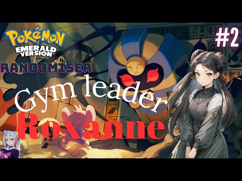 First Gym battle ‐ Pokémon Emerald randomizer Gameplay Part 2