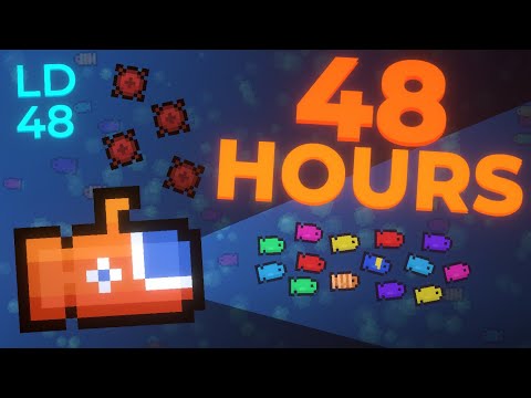 Making an UNDERWATER GAME in 48 HOURS! - Ludum Dare 48