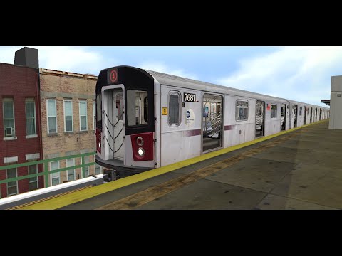 openbve: IRT RUN {4} R142A new lots avenue to woodlawn