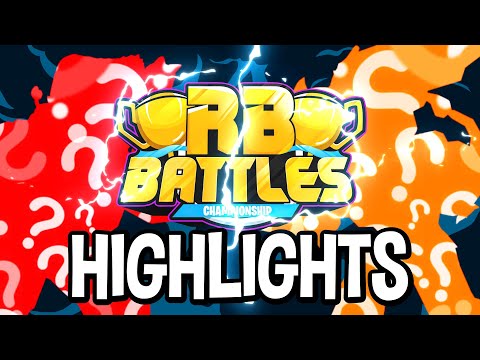 RB Battles Championship First Round Highlights & Funny Moments (Roblox)