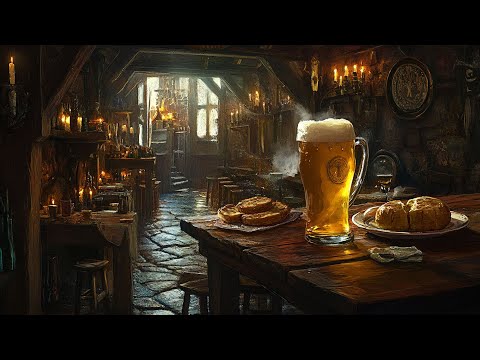 Medieval Fantasy Tavern | D&D Fantasy Music and Fantasy Celtic Music, Sleeping Tavern BGM