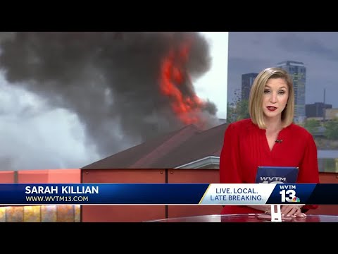 Former Gateway complex goes up in flames in Birmingham