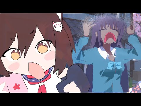 Izuna found a Ninja 🥷 | Blue archive Animation 블루아카이브 ブルアカ Blender 3d Izuna says the N