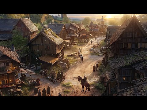 Celtic Folk Songs | Medieval Folk Music | Relax, Focus, Relax Your Mind | Medieval Village