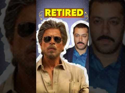 SALMAN KHAN AND SHARUKH KHAN RETIRED FROM BOLLYWOOD 🤯😱 #youtubeshorts #bollywood #shorts