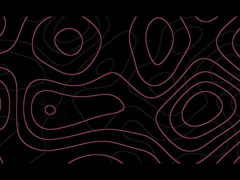 Pink Abstract wave pattern | Footage | 1 hour 4k background