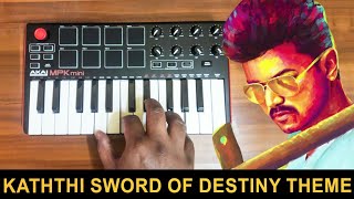 Kaththi - The Sword Of Destiny | Mass Bgm Ringtone | Cover By Raj Bharath