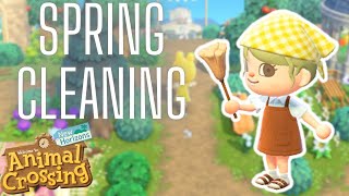 Cleaning my dusty island! - ACNH Spring Cleaning