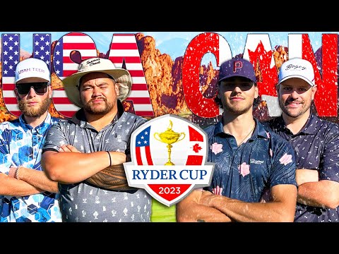 USA vs CANADA (Ryder Cup Style)- Scramble