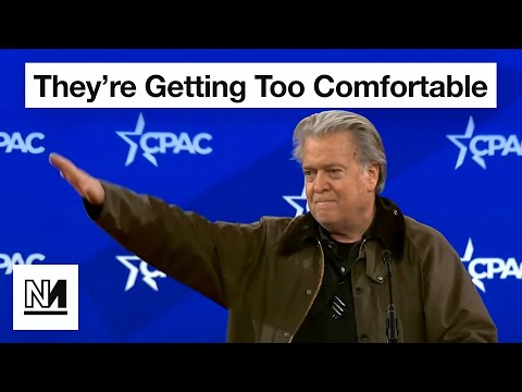 Steve Bannon Performs Nazi Salute At CPAC