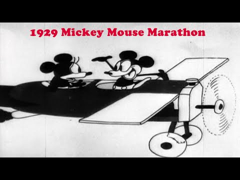 Mickey Mouse 1929 Marathon | 12 Rare Mickeys now in public domain