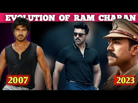 Evolution of Ram Charan (2007-2023) • From "Chirutha" to Acharya