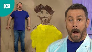 We Draw Ourselves LIFE SIZE | Play School | ABC Kids