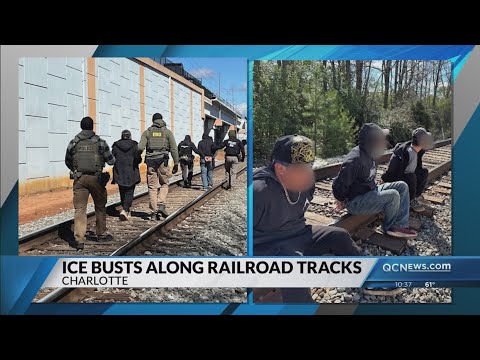 ICE, Norfolk Southern police arrest migrants along Charlotte railroad