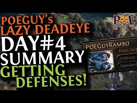 POE 2 - DAY#4 SUMMARY - LA DEADEYE // BUILD CHANGES + LIVE GAMEPLAY WITH COMMENTARY