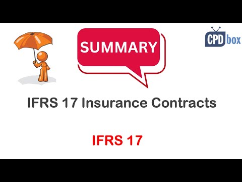 IFRS17 Insurance Contracts - summary (applies in 2025)