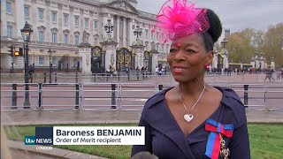 Floella Benjamin - Order of Merit recipient (BLM) (UK) 24/Nov/2022