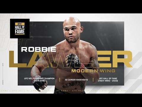 Robbie Lawler Joins the UFC Hall of Fame Class of 2025! 🏆