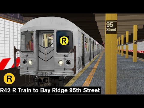 OpenBVE Full Trip: R42 R Train to Bay Ridge 95th Street