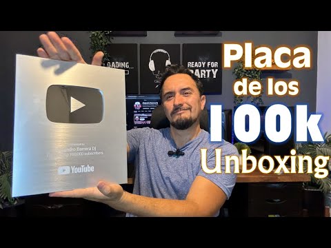 Te Muestro la Famosa Placa de los 100k | Unboxing