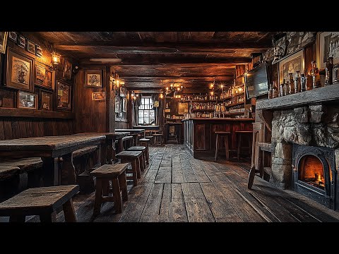 Relaxing Celtic Music - Medieval Tavern Ambience | Tavern Ambience, Celtic Music for Deep Sleep