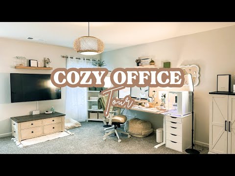 Cozy Office and Desk Setup Tour