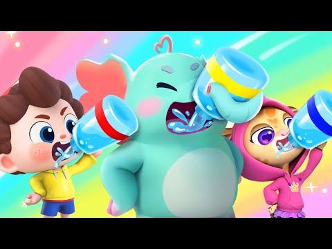 Hiccups, Go away! | Good Habits | Nursery Rhymes & Kids Songs | BabyBus