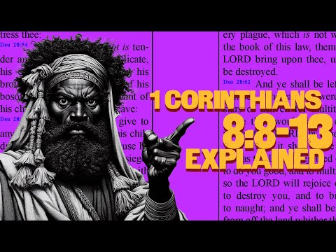 1 Corinthians 8:8-13  EXPLAINED